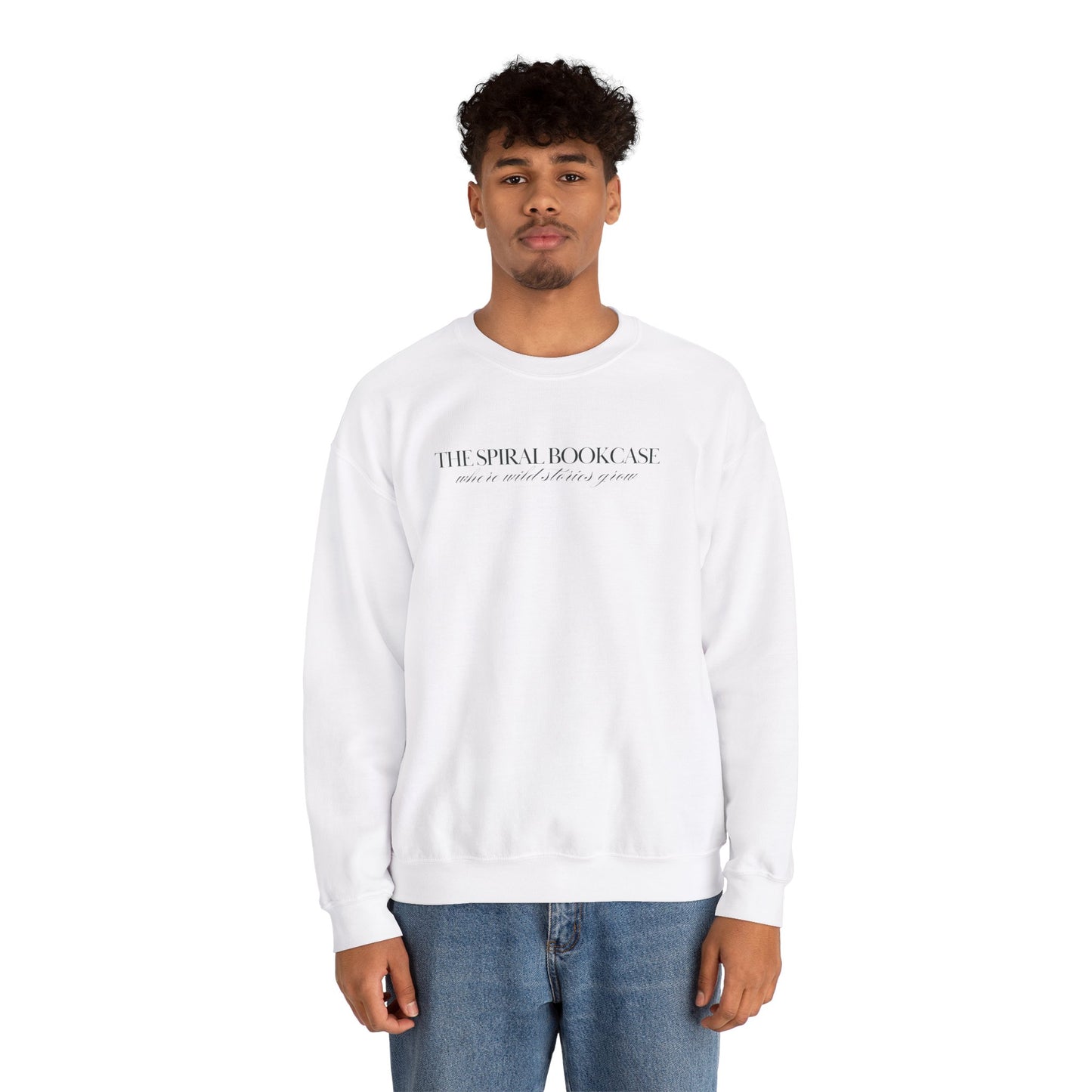 Simple Spiral Crewneck Sweatshirt