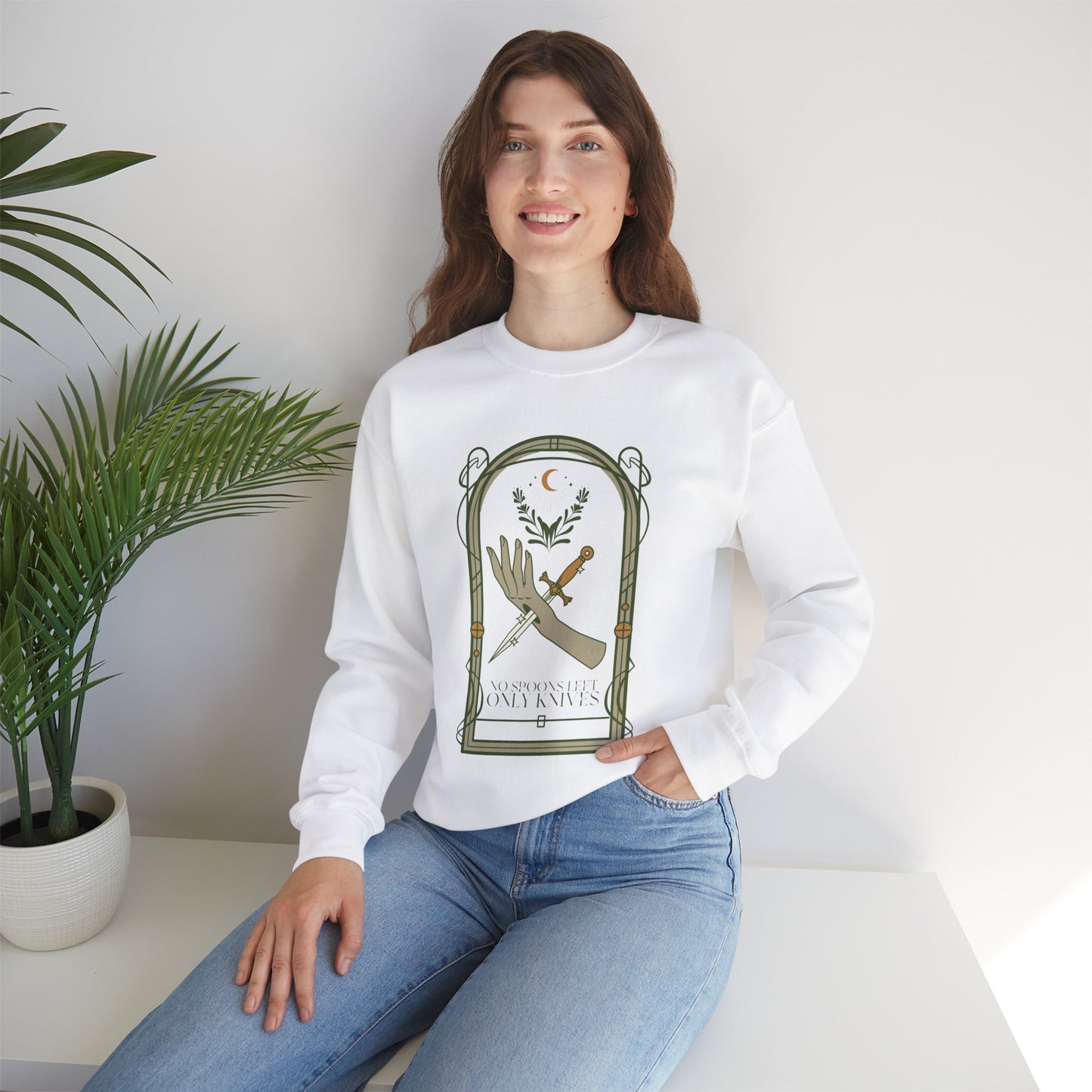 No Spoons Crewneck Sweatshirt