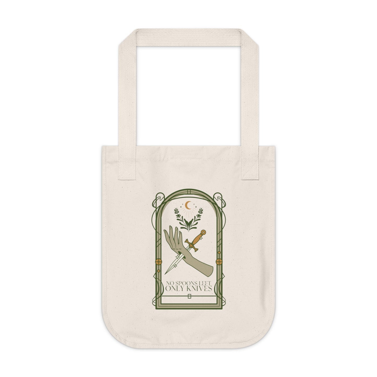 No Spoons Canvas Tote Bag