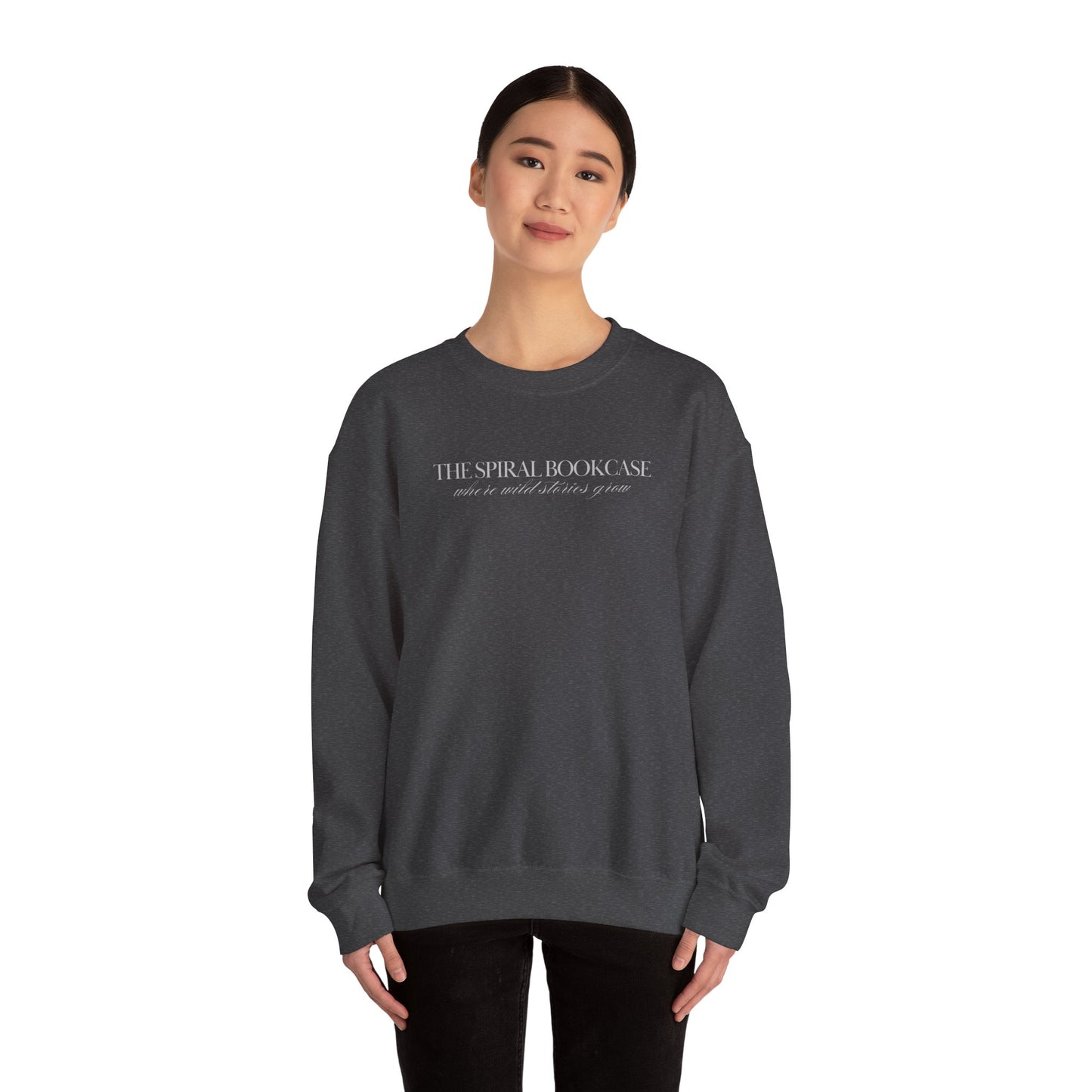 Simple Spiral Crewneck Sweatshirt