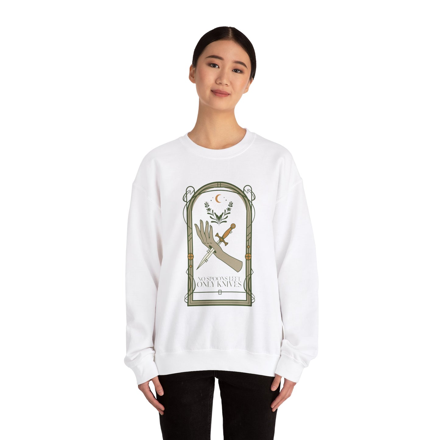 No Spoons Crewneck Sweatshirt