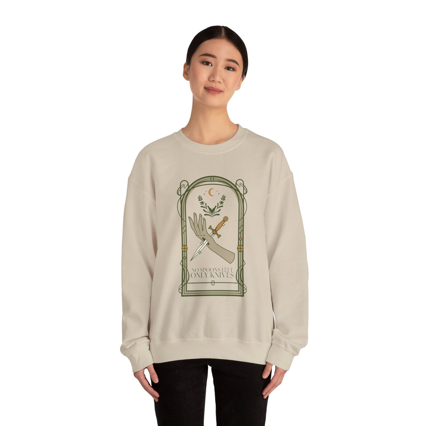 No Spoons Crewneck Sweatshirt