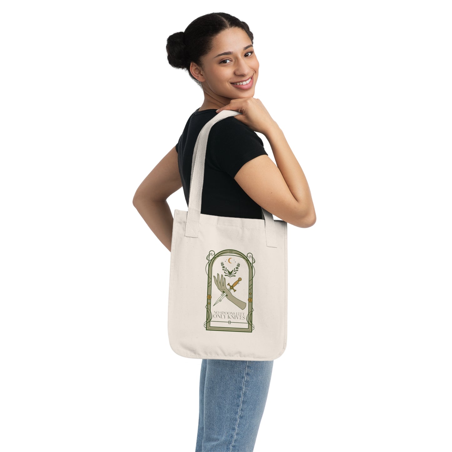 No Spoons Canvas Tote Bag