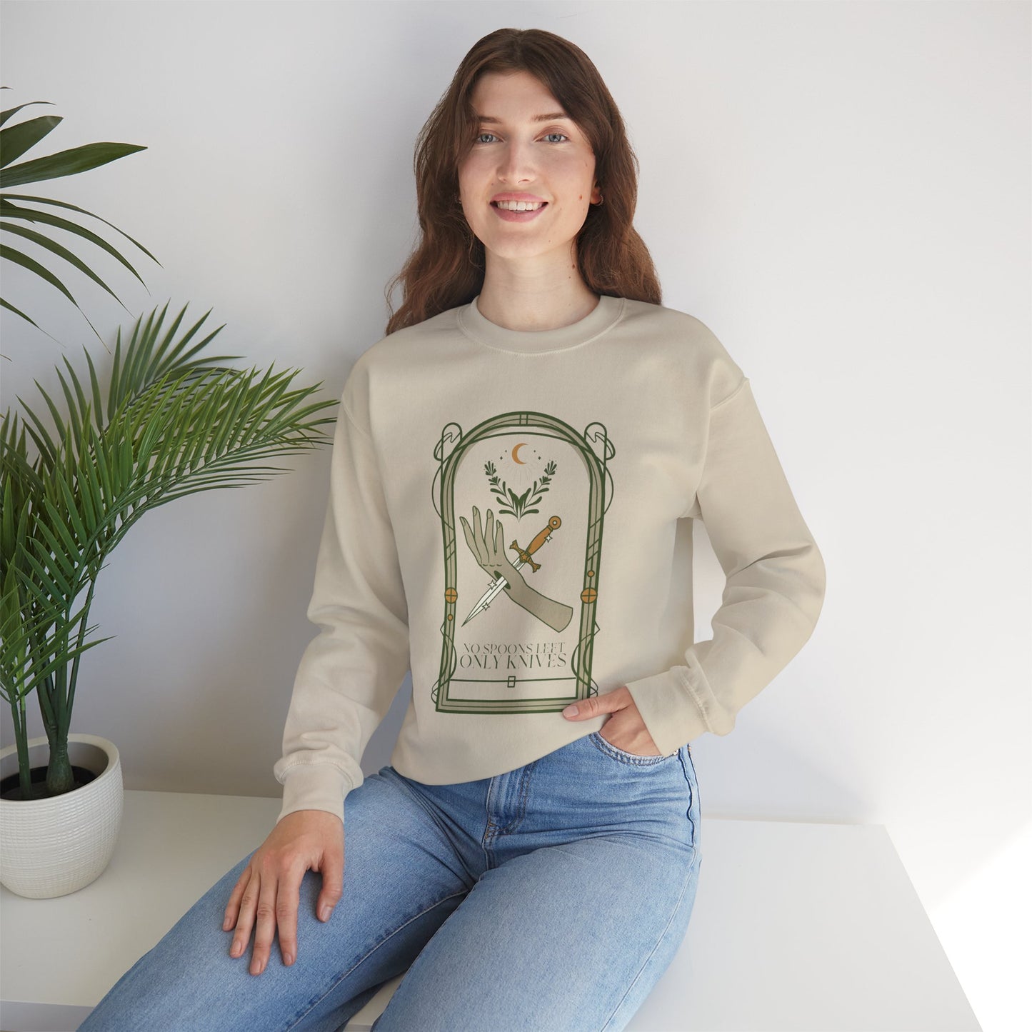 No Spoons Crewneck Sweatshirt