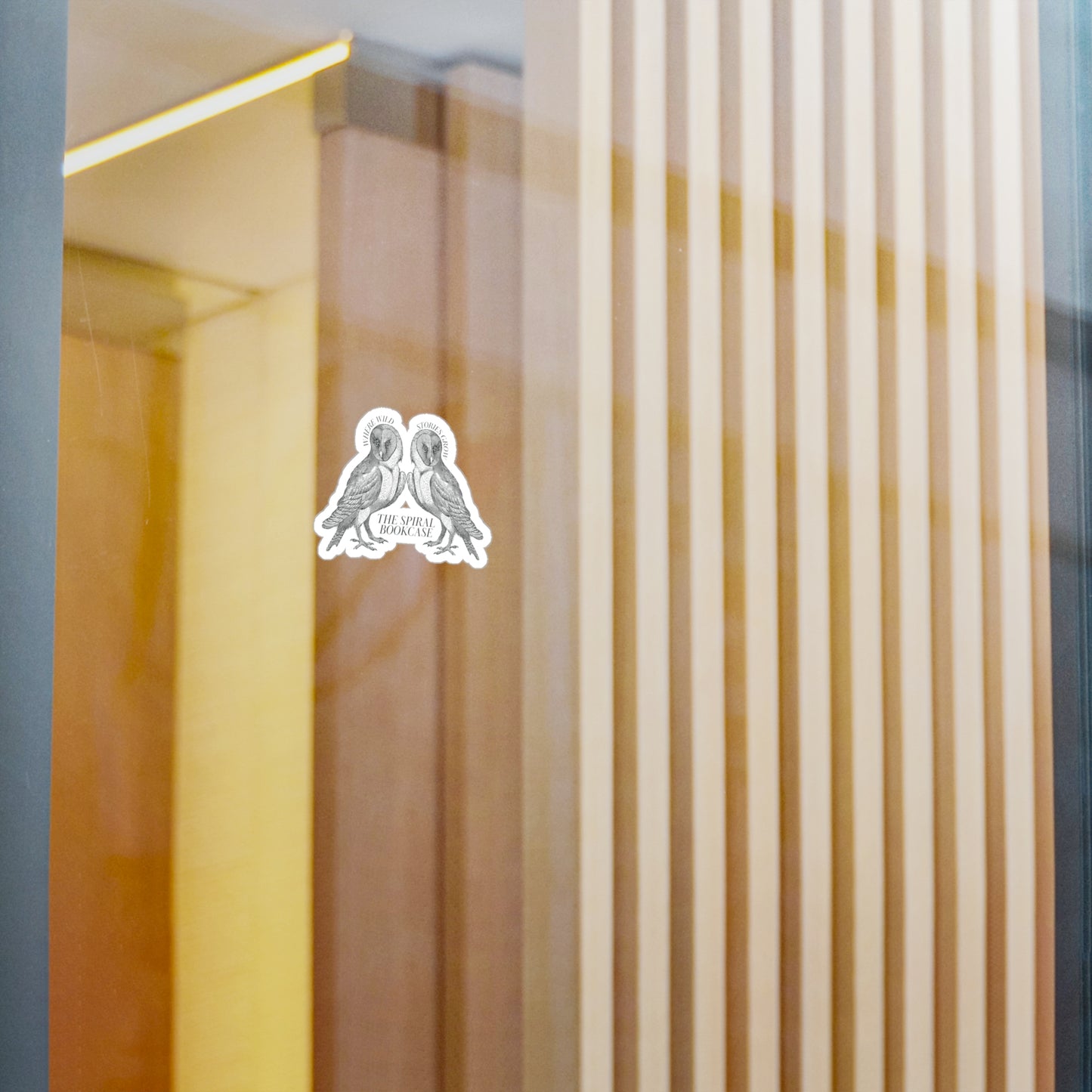 Spiral Owl Vinyl Decals