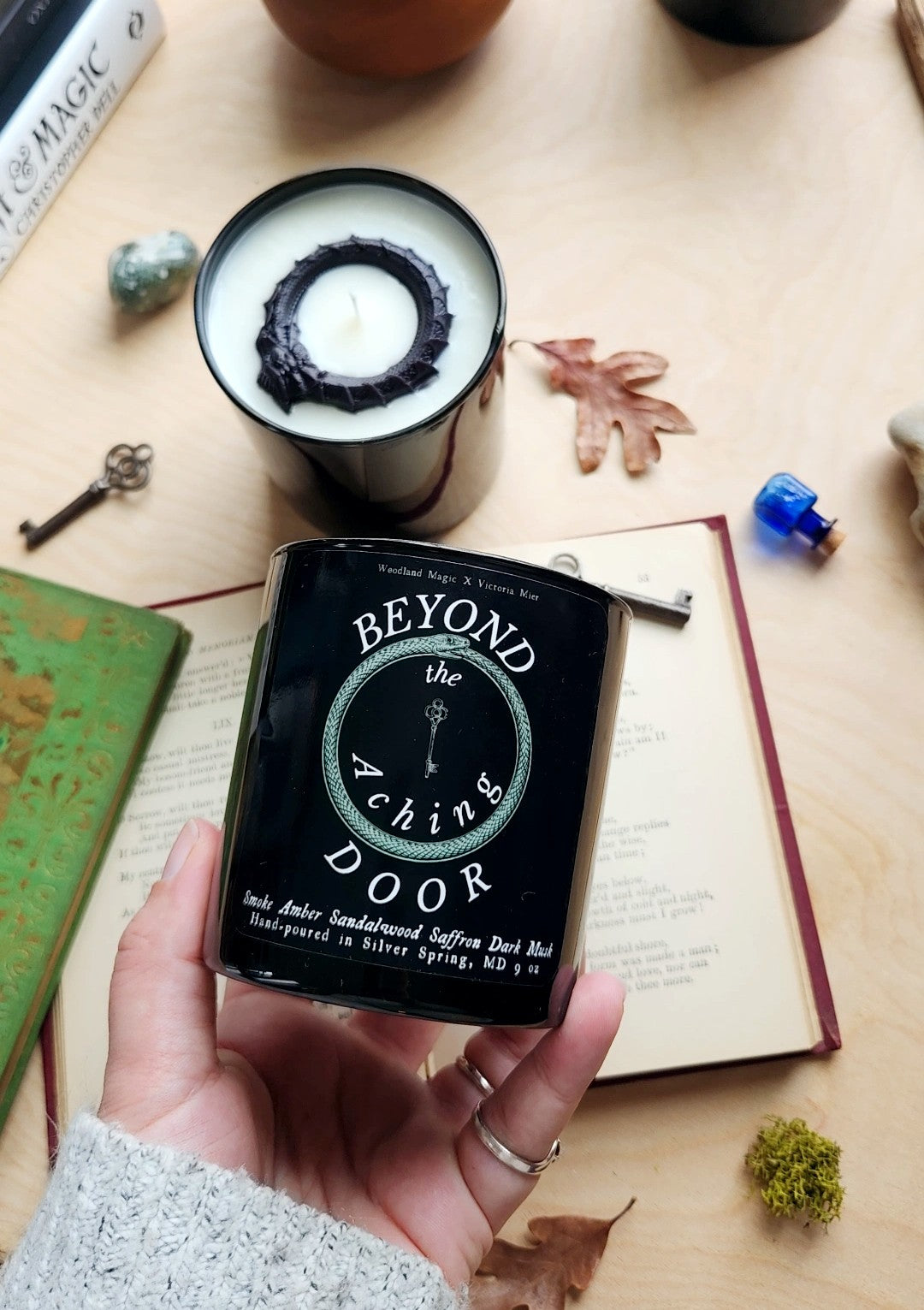 Beyond the Aching Door Candle - Woodland Magic x Victoria Mier