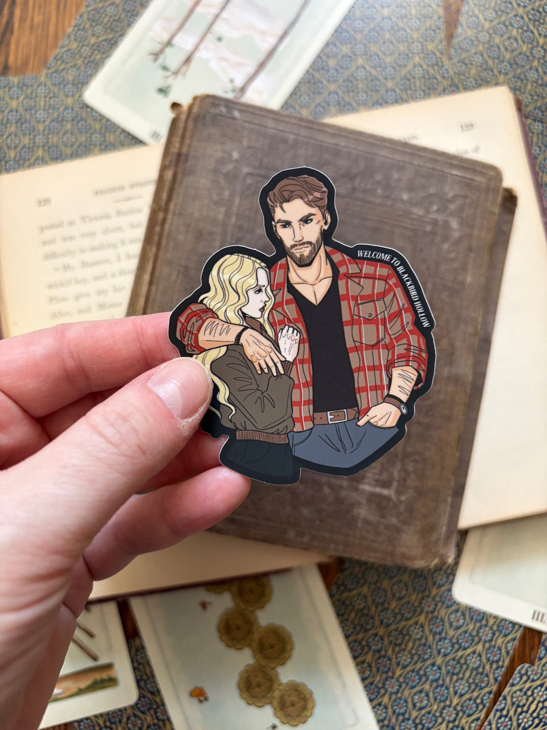 Alice & Wyatt Vinyl Sticker