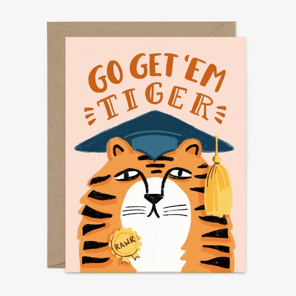 Go Get 'Em Card - Paper Pony Co.
