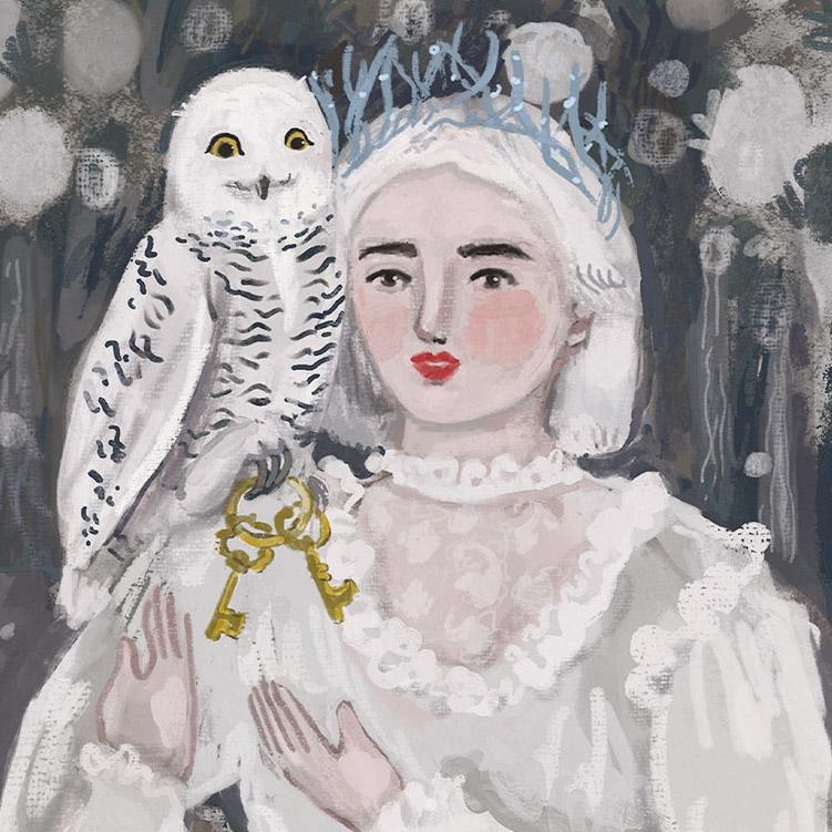 Owl's Gift Greeting Card