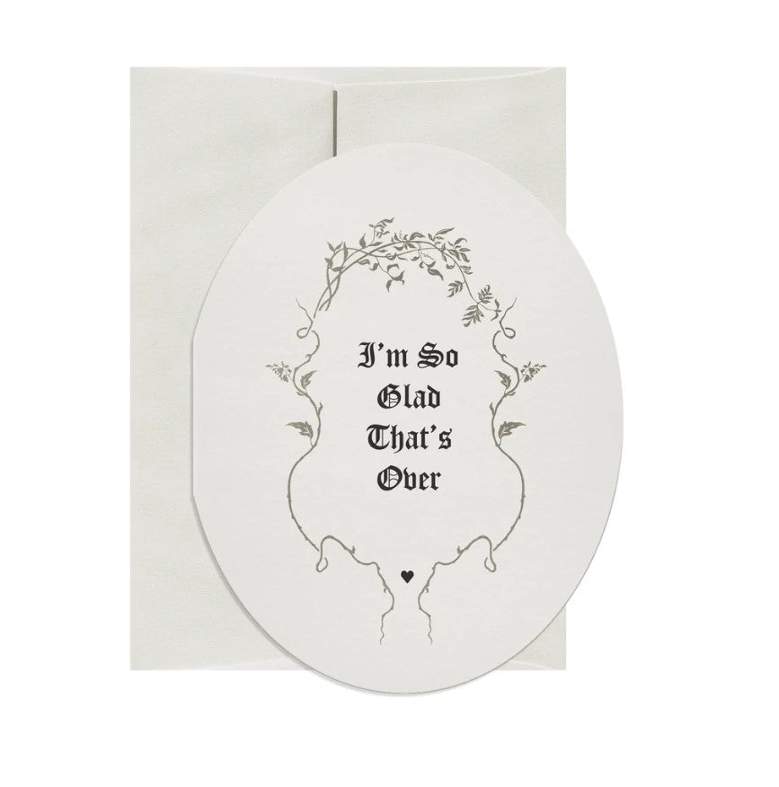 I'm So Glad Greeting Card