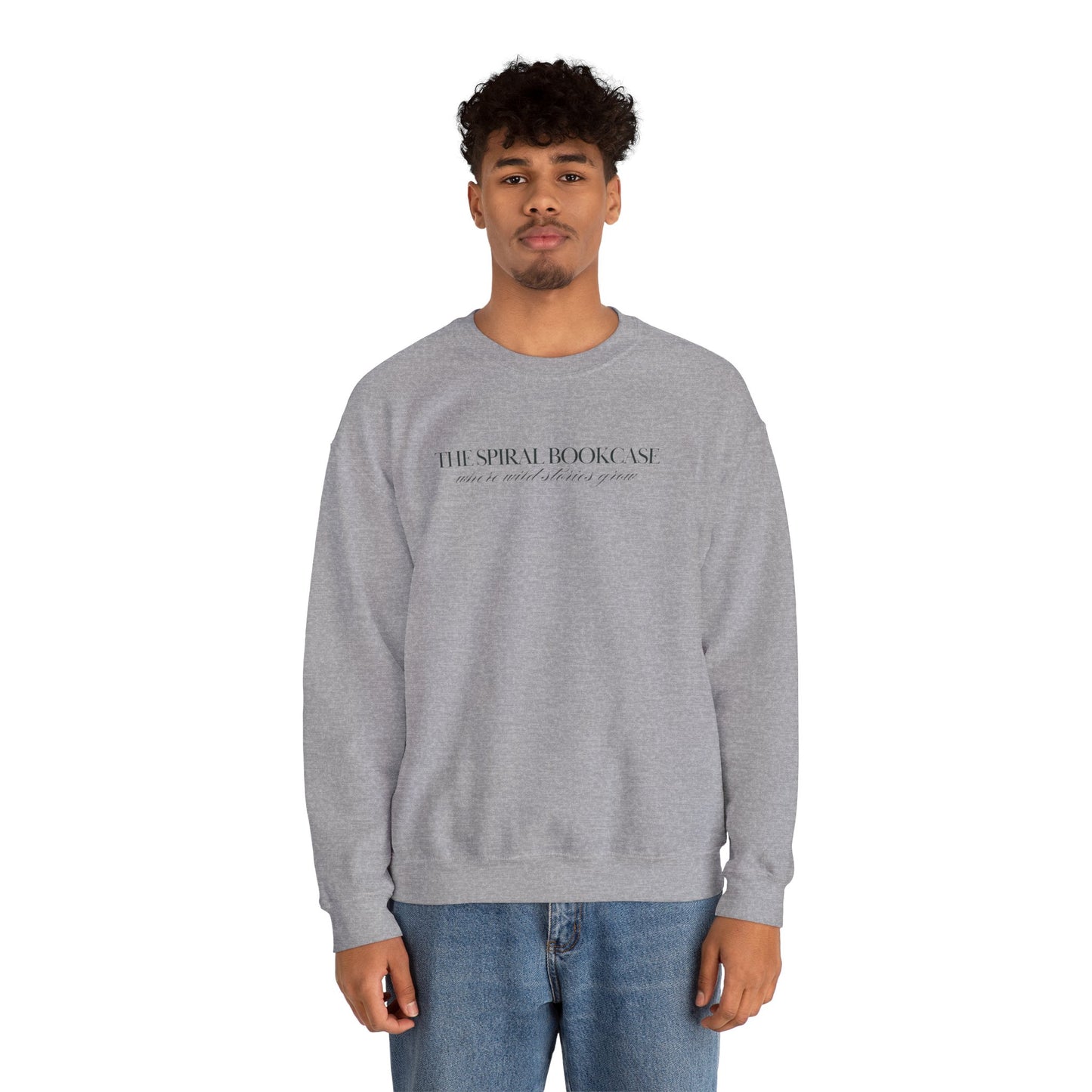 Simple Spiral Crewneck Sweatshirt