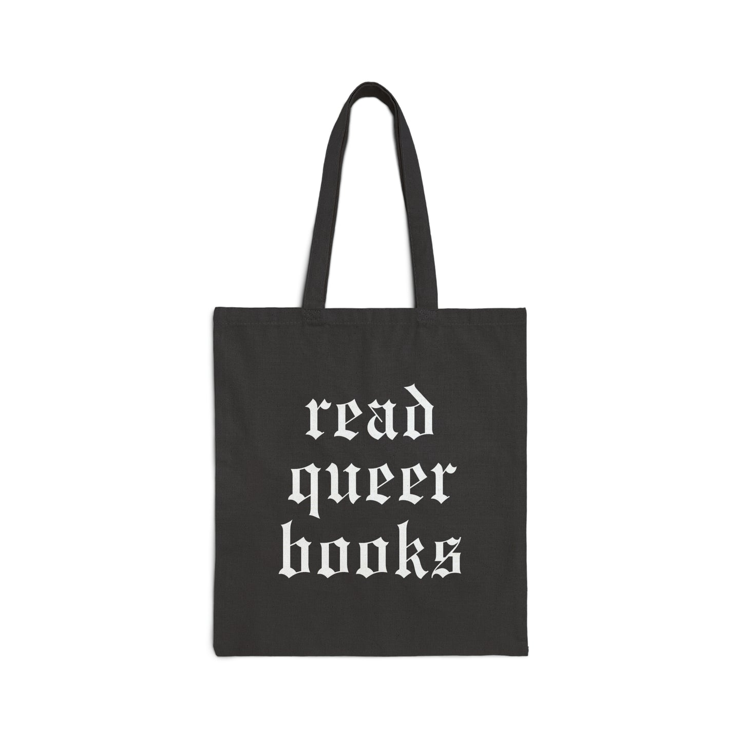 Read Queer Books Canvas Tote Bag