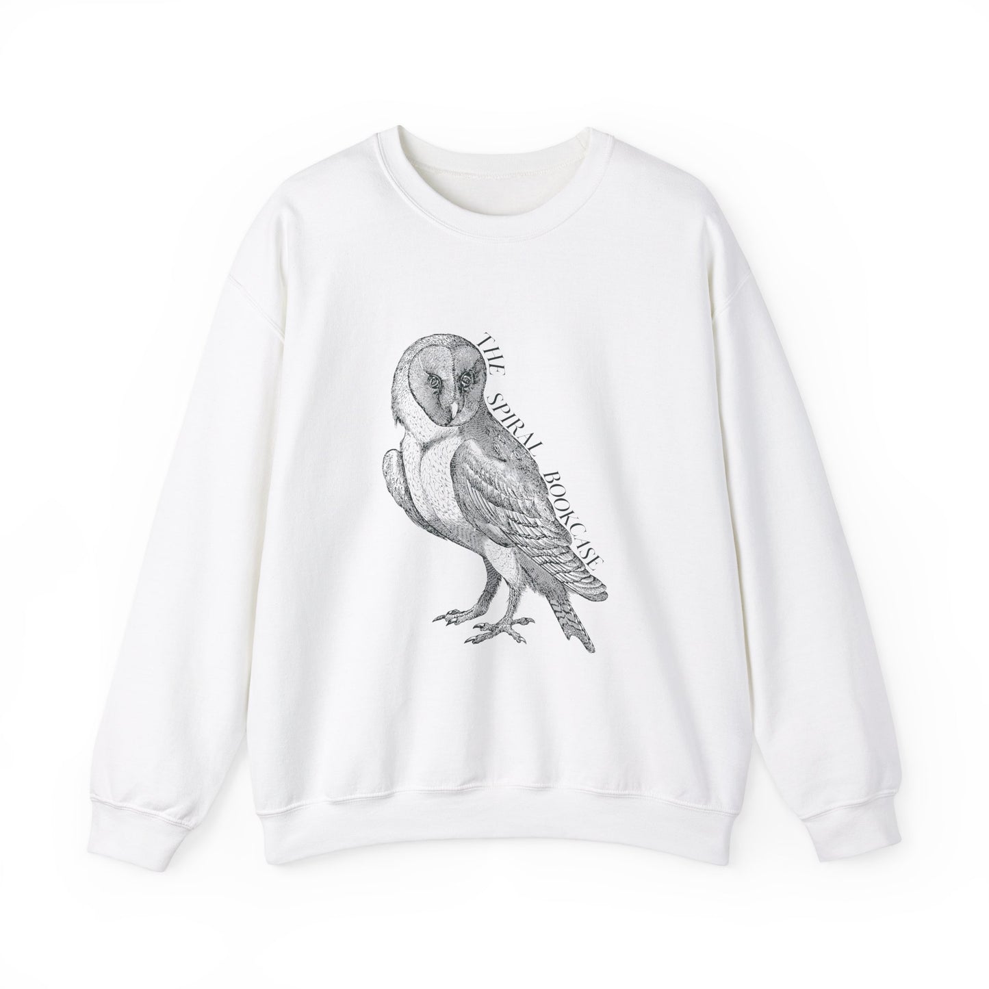 Spiral Owl Crewneck Sweatshirt