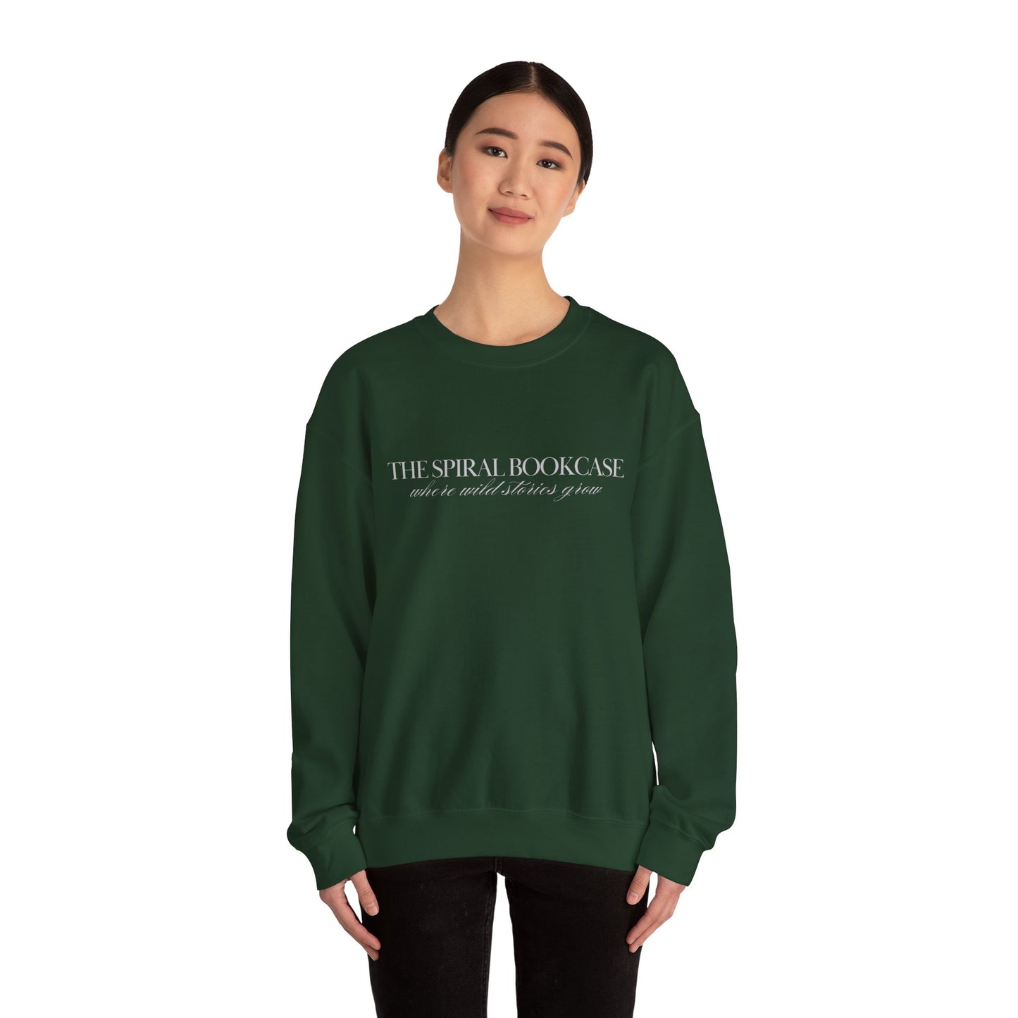 Simple Spiral Crewneck Sweatshirt