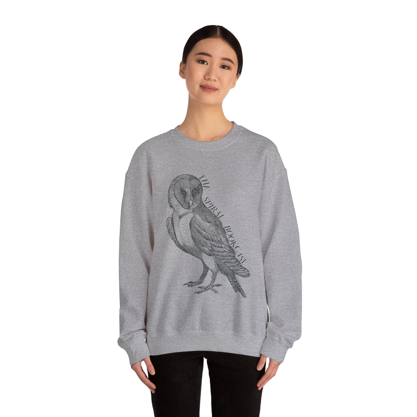 Spiral Owl Crewneck Sweatshirt