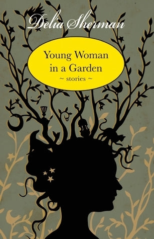 Young Woman in a Garden - Delia Sherman