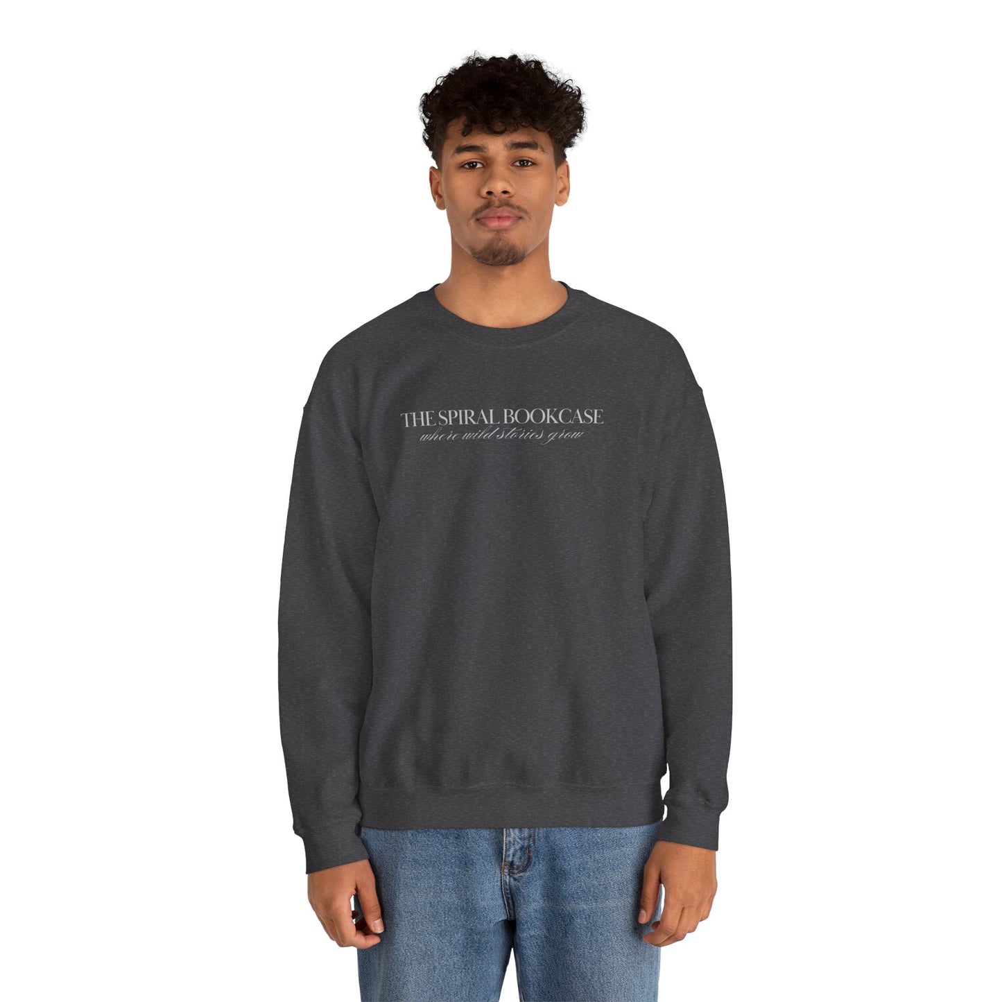 Simple Spiral Crewneck Sweatshirt