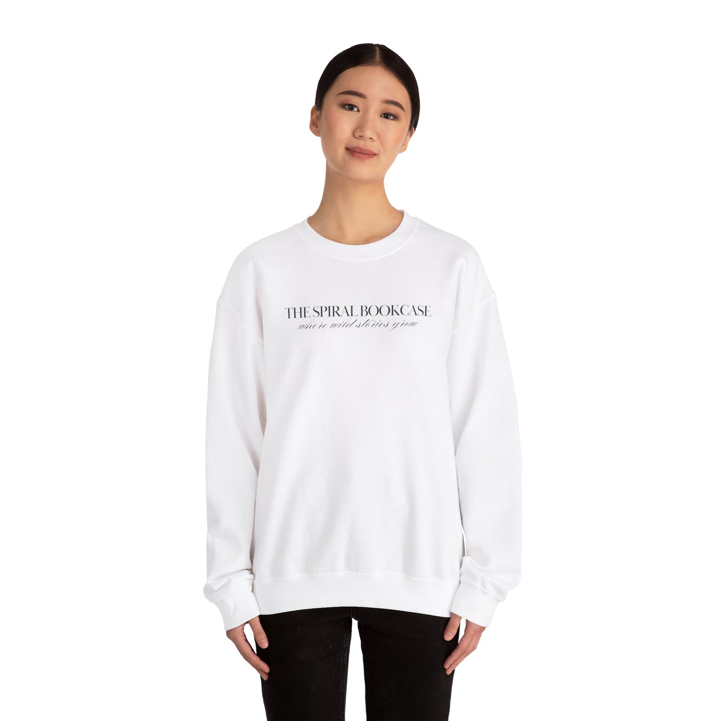 Simple Spiral Crewneck Sweatshirt