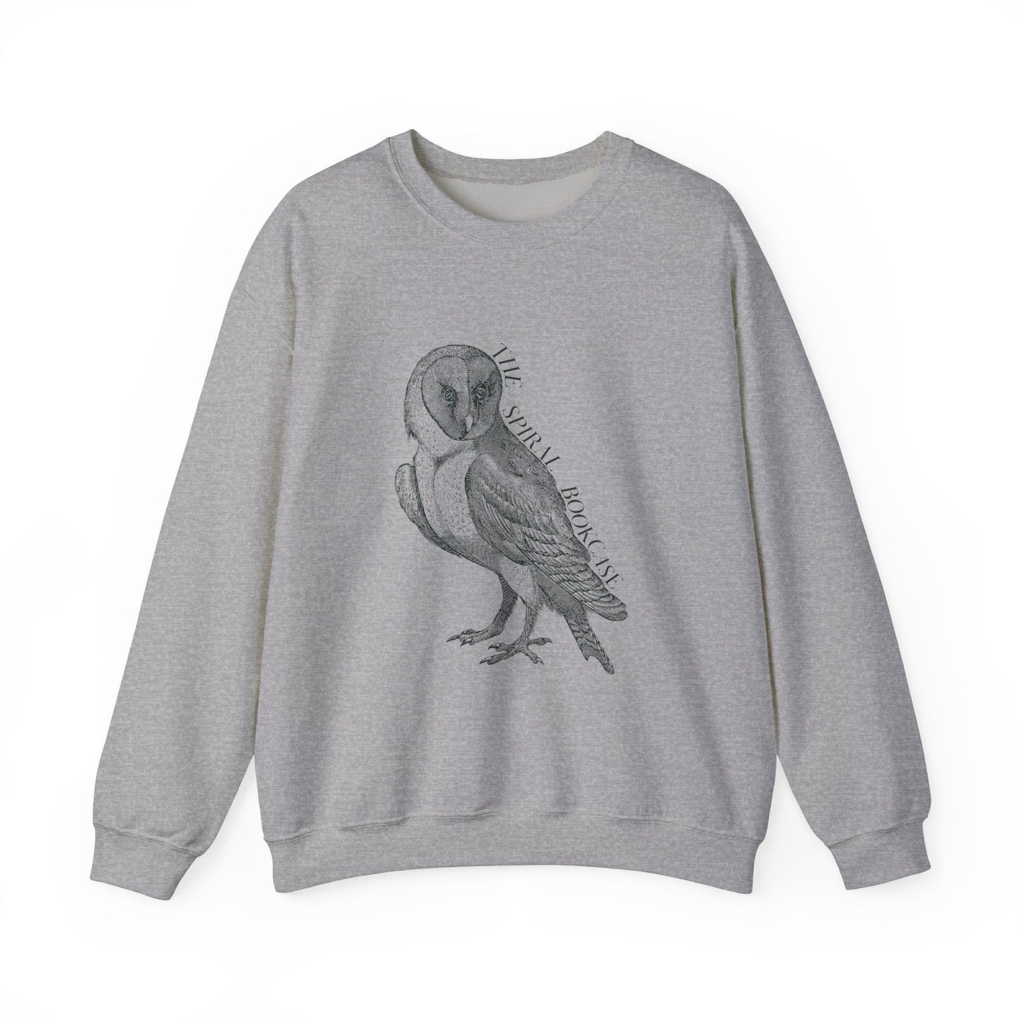 Spiral Owl Crewneck Sweatshirt