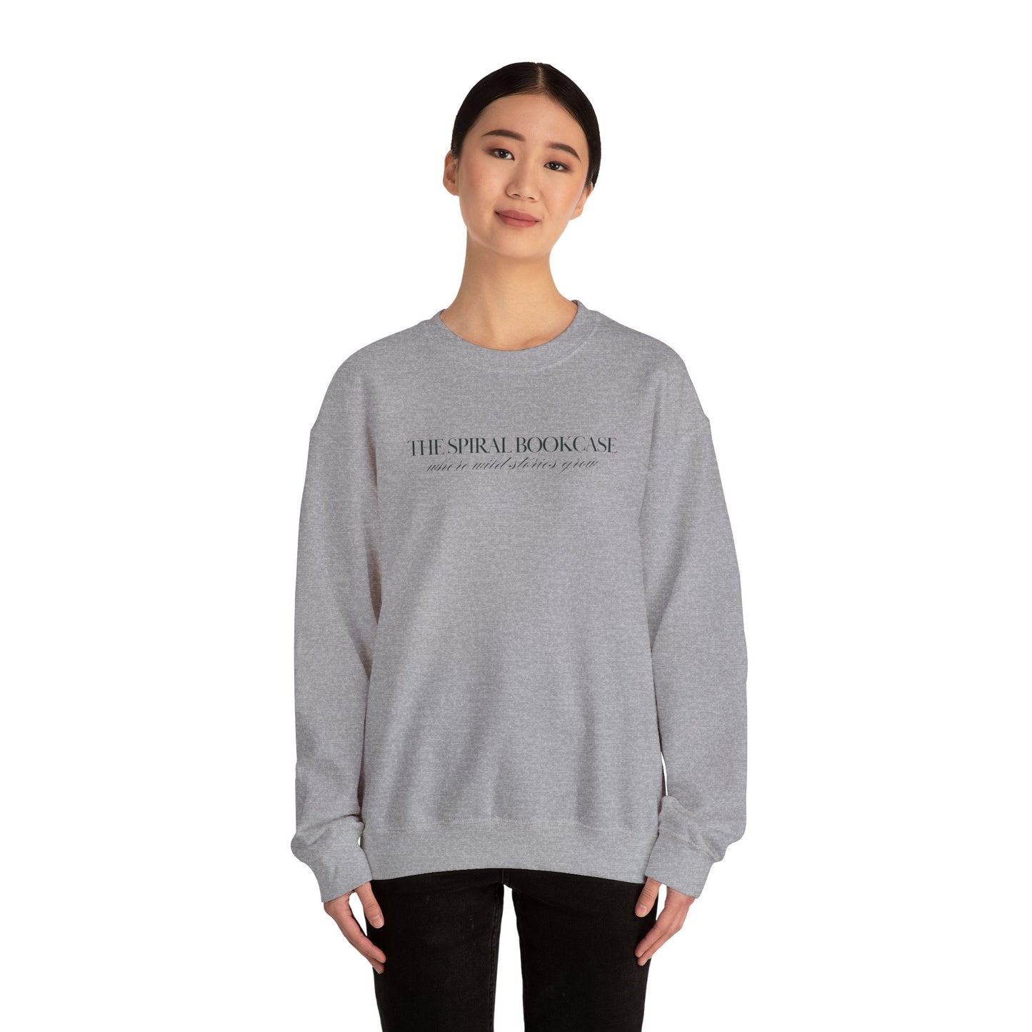 Simple Spiral Crewneck Sweatshirt