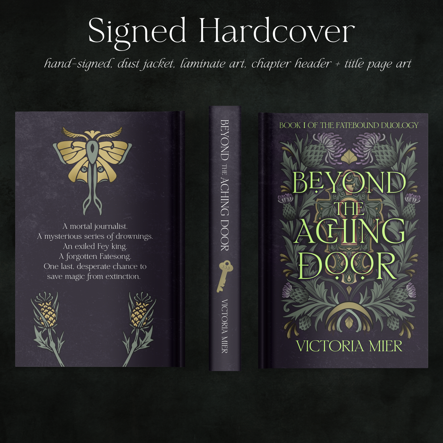 Beyond the Aching Door (Fatebound Duology #1) - Victoria Mier