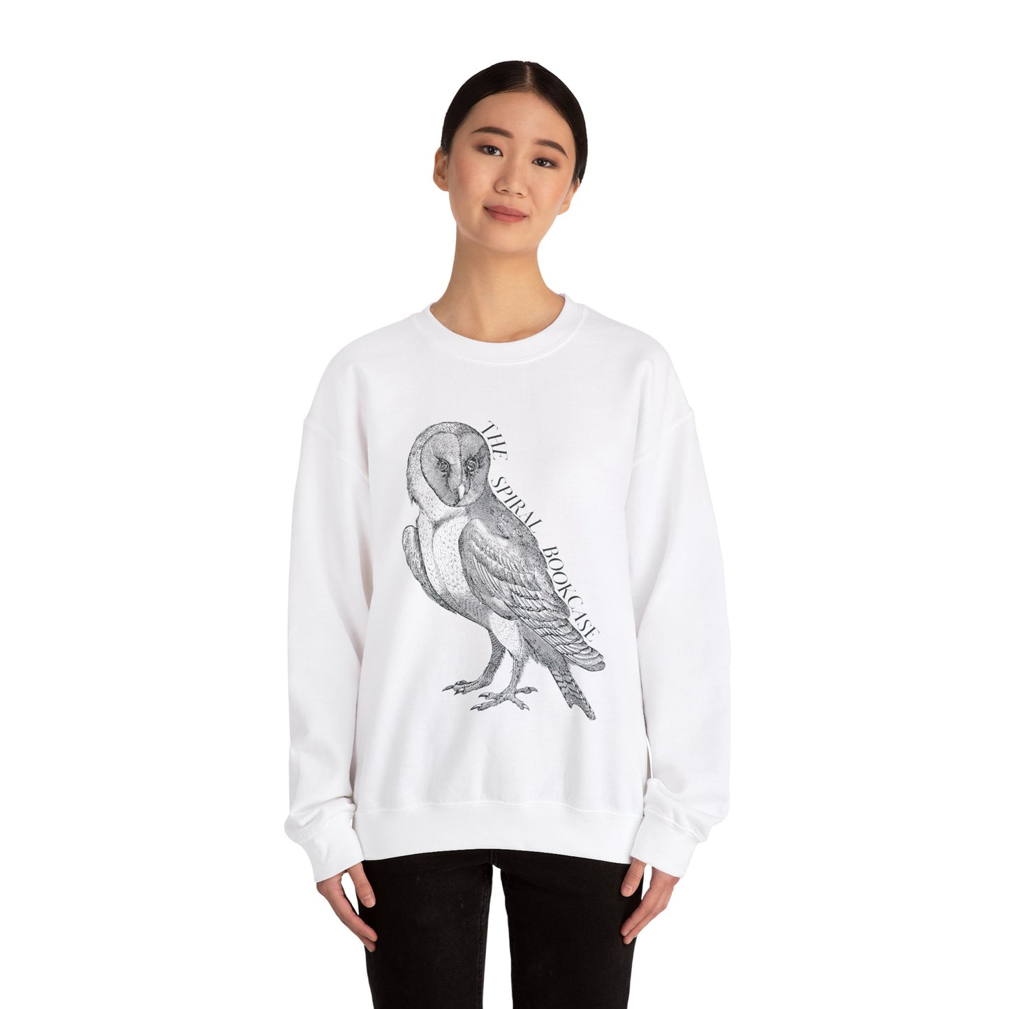 Spiral Owl Crewneck Sweatshirt