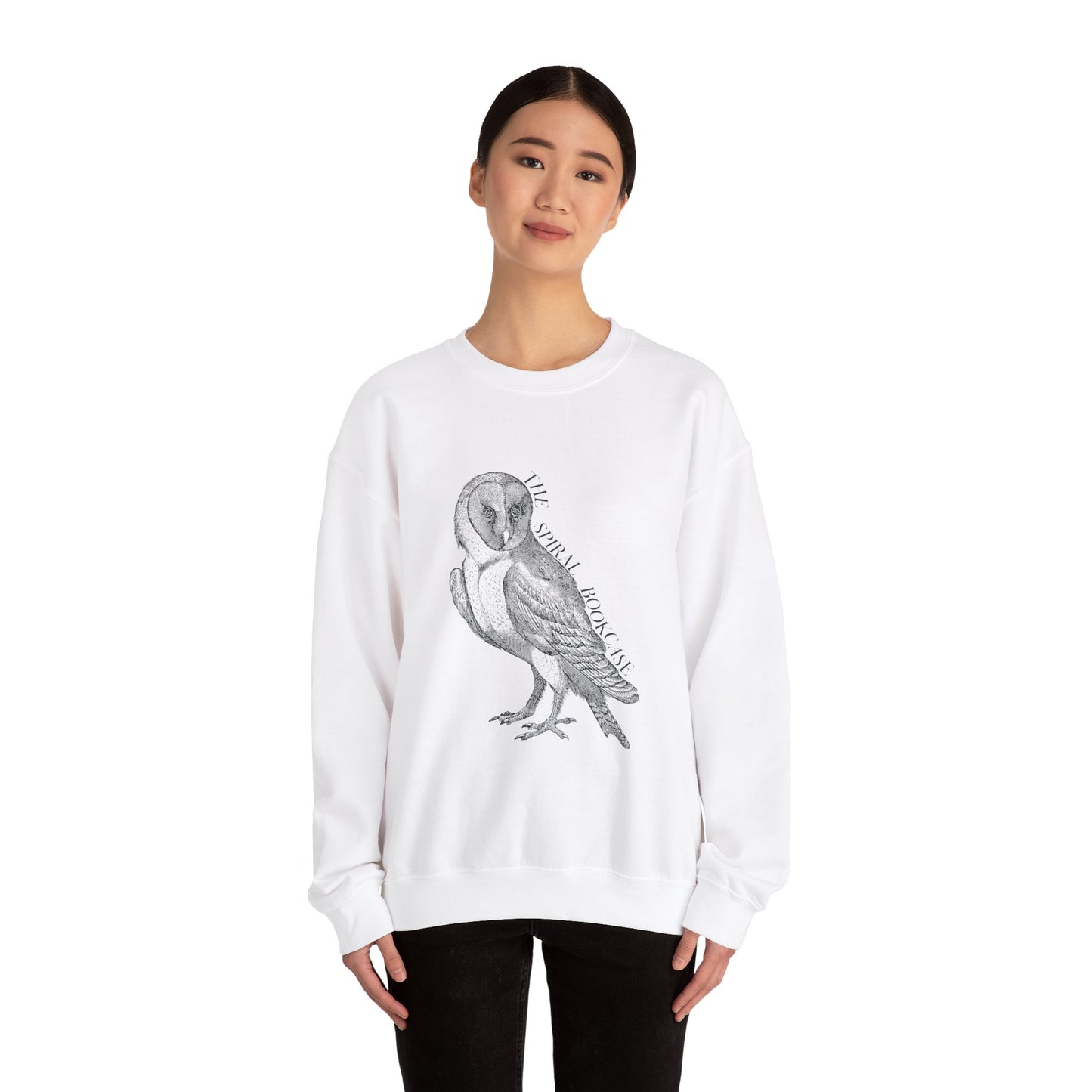 Spiral Owl Crewneck Sweatshirt