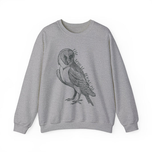 Spiral Owl Crewneck Sweatshirt