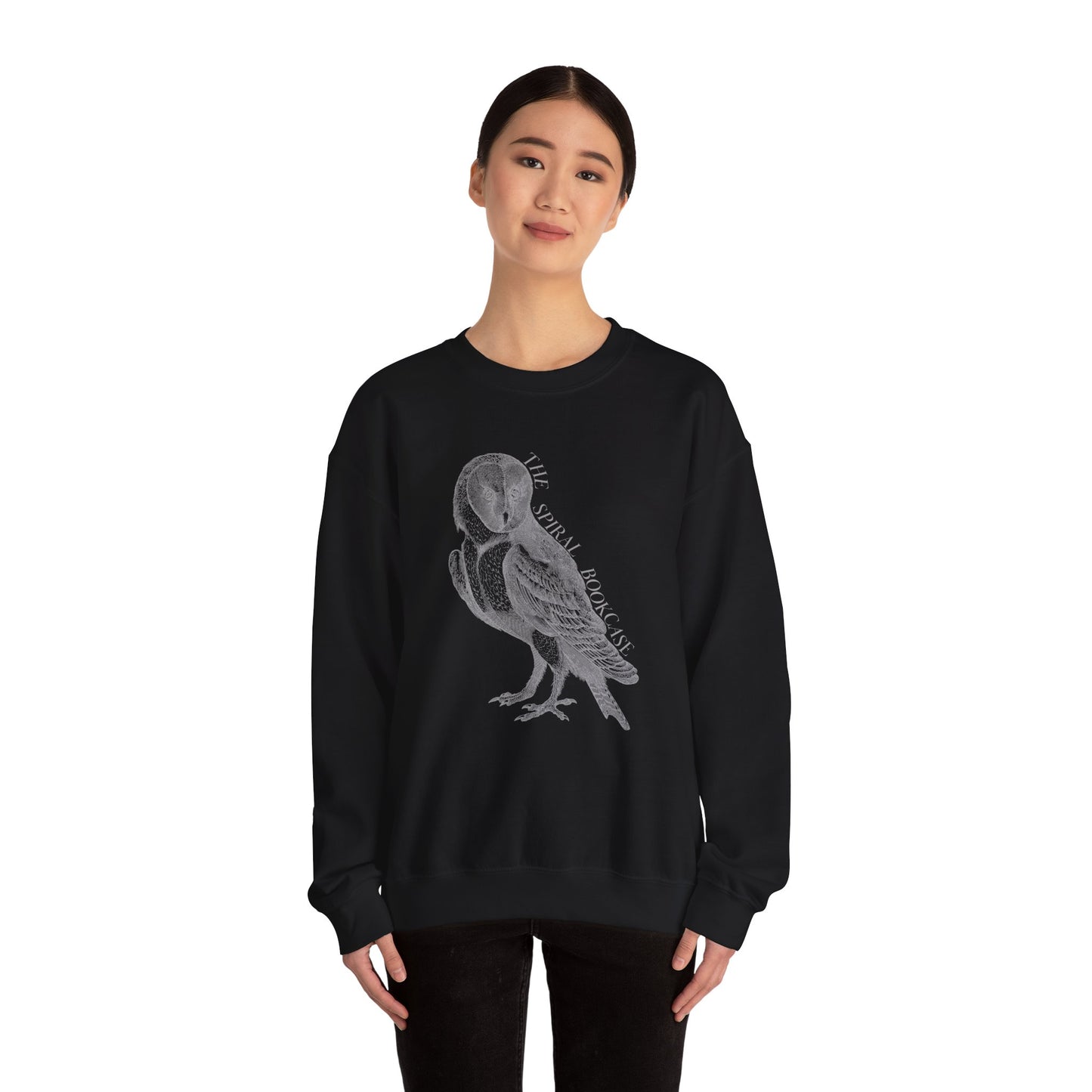 Spiral Owl Crewneck Sweatshirt