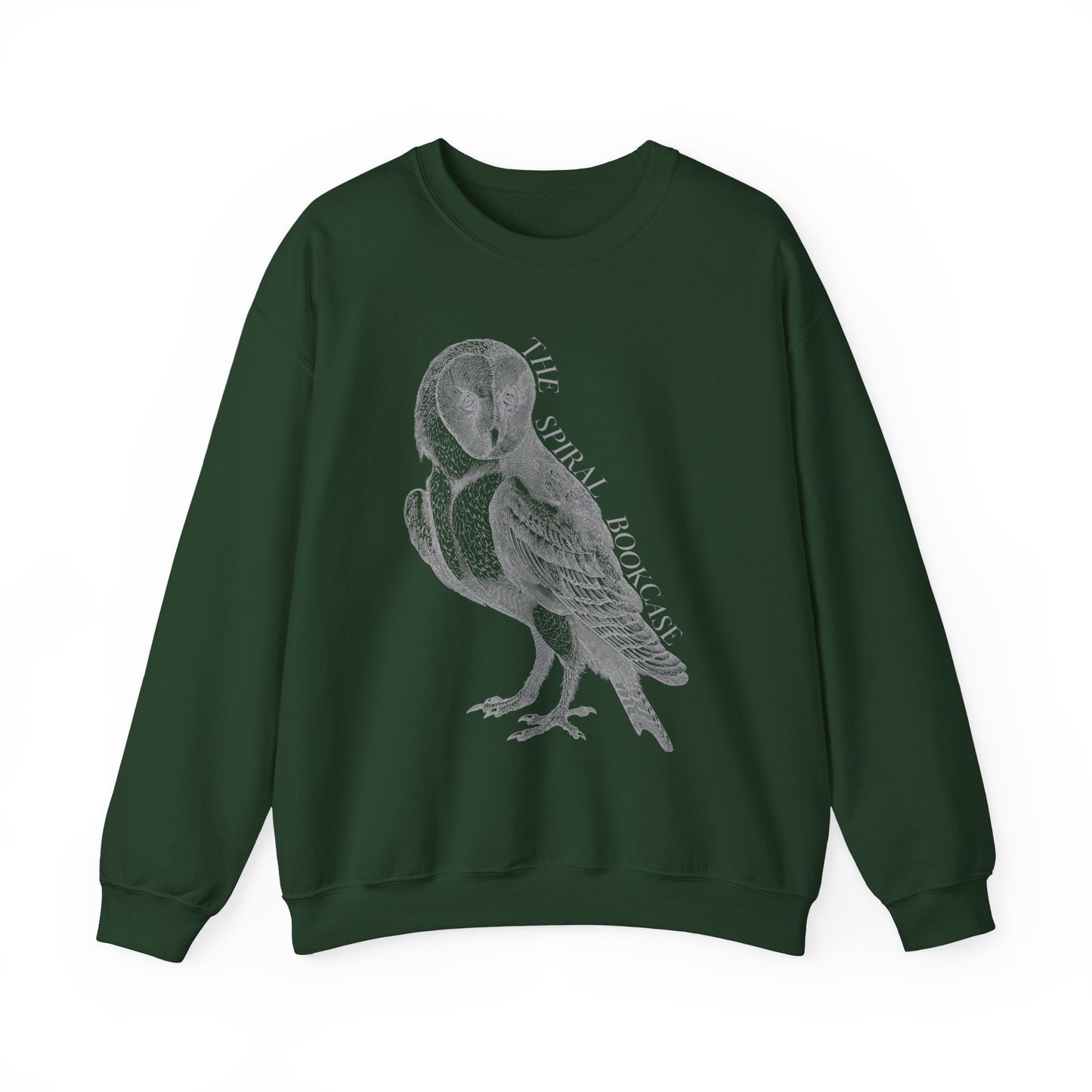 Spiral Owl Crewneck Sweatshirt