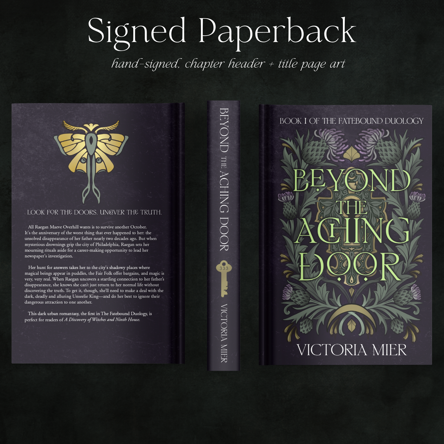 Beyond the Aching Door (Fatebound Duology #1) - Victoria Mier