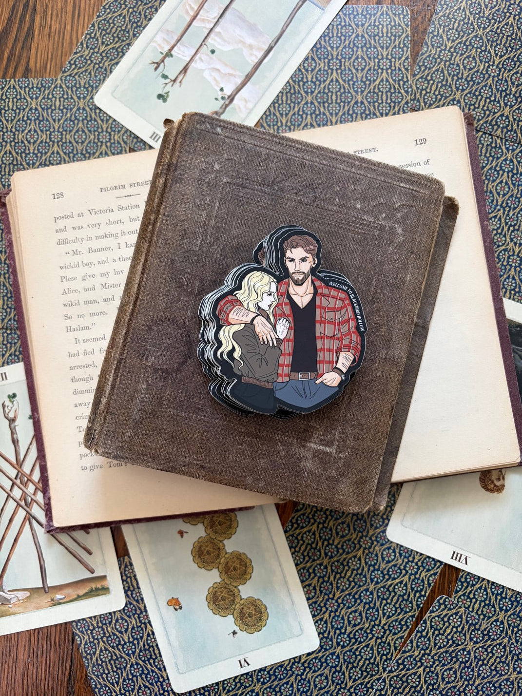 Alice & Wyatt Vinyl Sticker