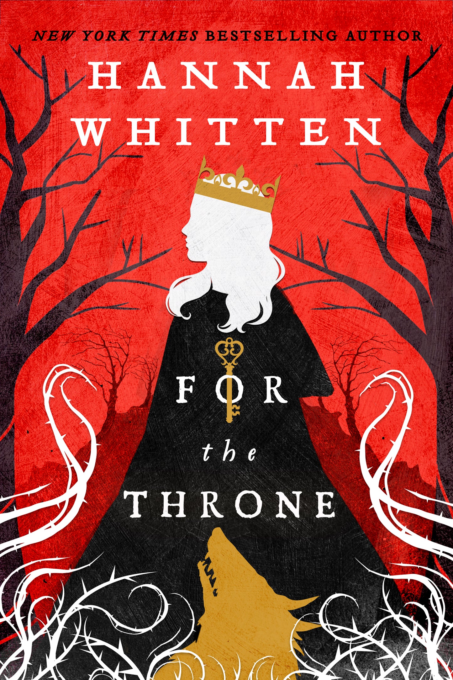 For the Throne (Wilderwood #2) - Hannah F. Whitten