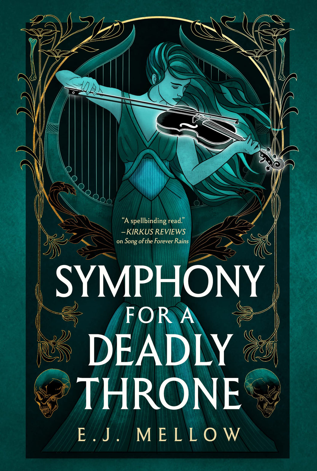 Symphony for a Deadly Throne (Mousai #3) -  E.J. Mellow