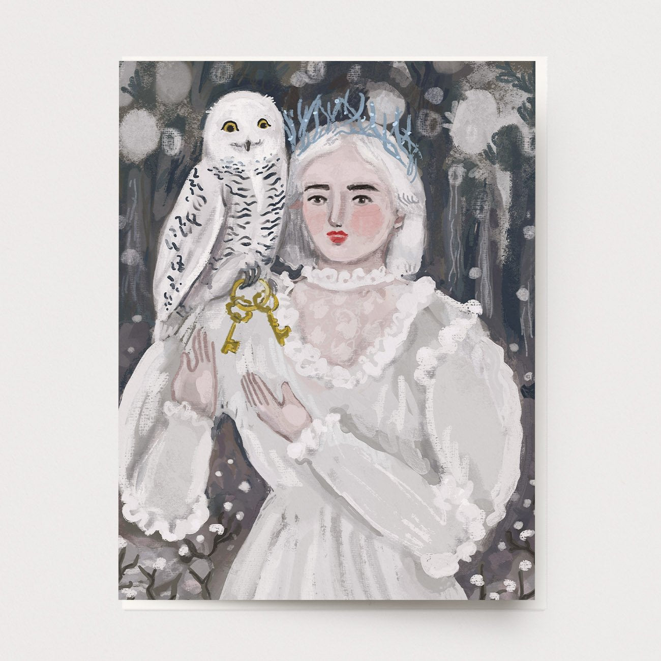 Owl's Gift Greeting Card