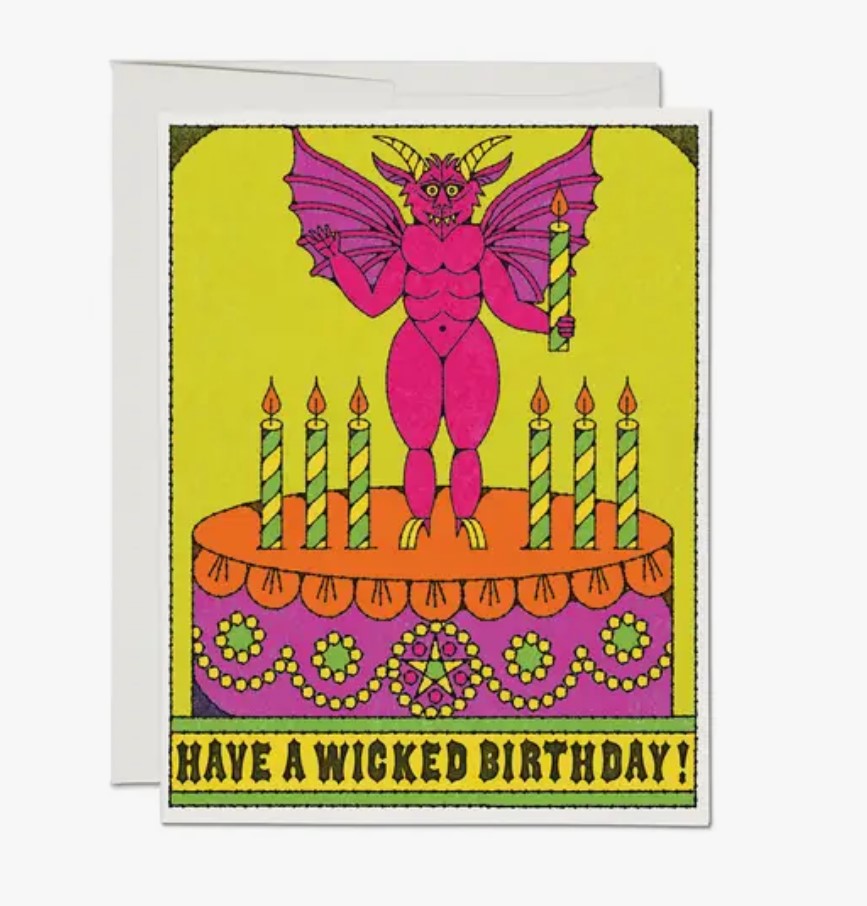 Wicked Birthday Card